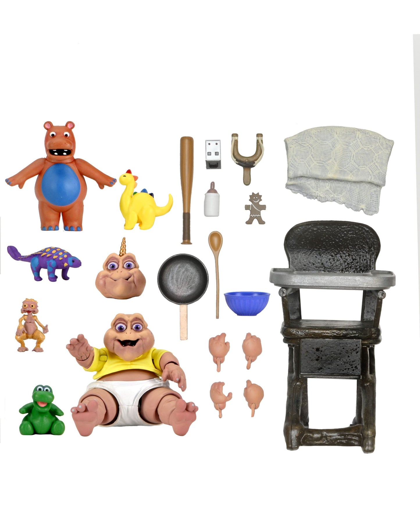 Die Dinos "Baby Sinclair" Dinosaurs Ultimate Sammlerfigur 18 cm Neca (2024)