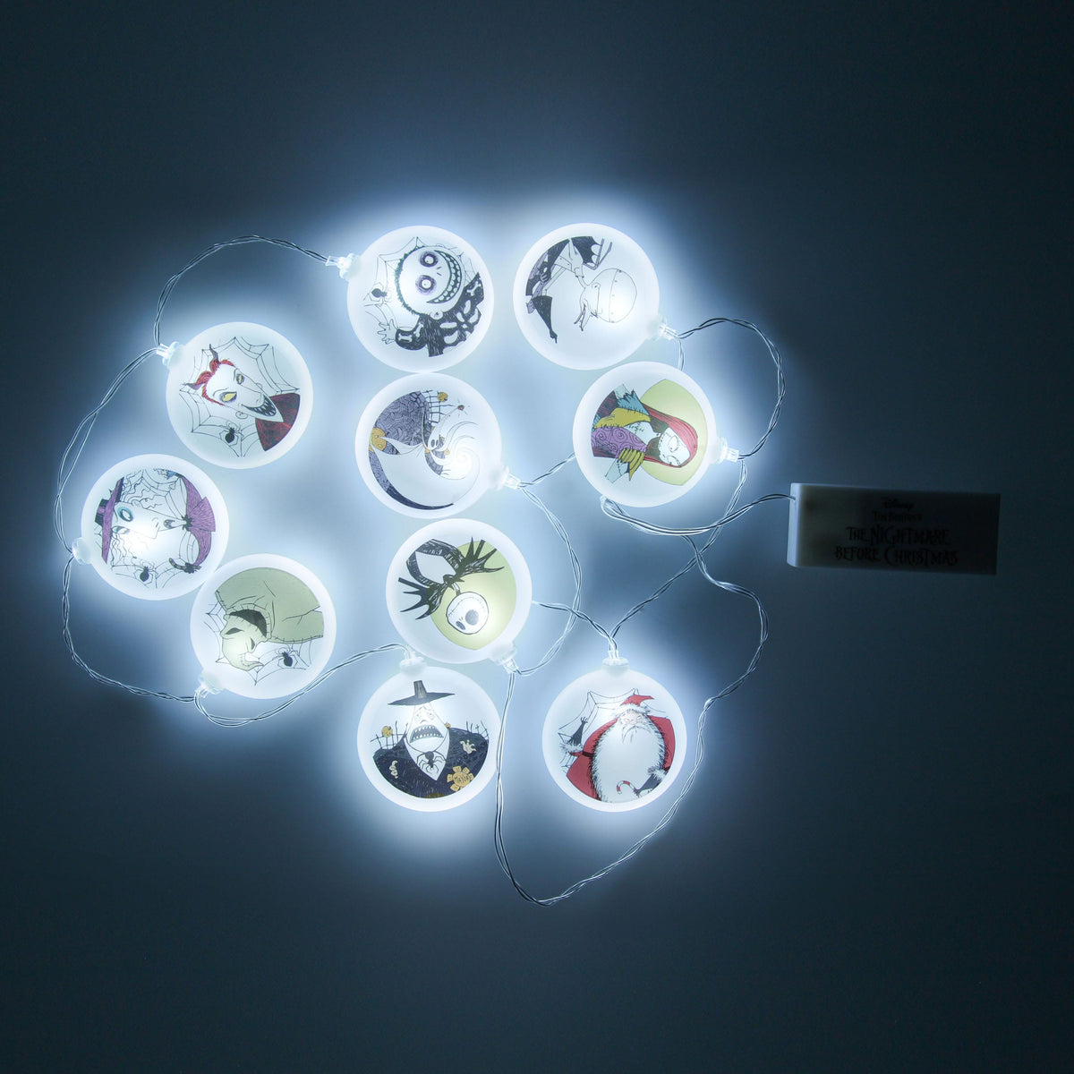 L'Étrange Noël de Monsieur Jack « Guirlande lumineuse avec 10 lumières et 20 autocollants » (2023)