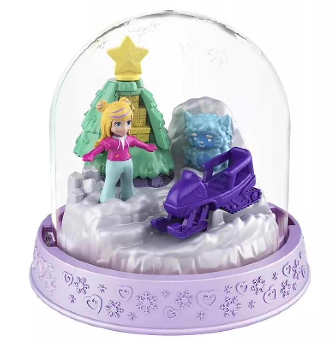 Polly Pocket Schneekugel / Snowball - verschiedene Motive - Mattel GNG66 (2019) - End of Toys Store
