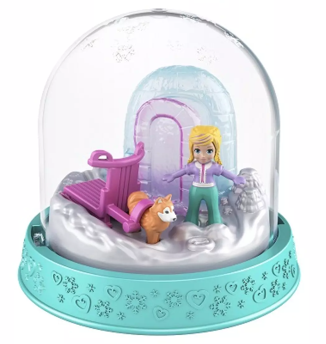 Boule à neige Polly Pocket - Différents modèles - Mattel GNG66 (2019)