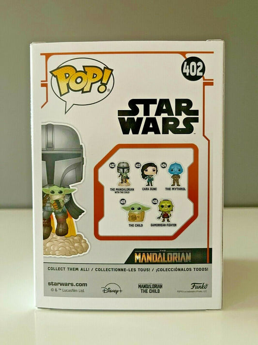 Funko POP Star Wars Mandalorian 402 - THE MANDALORIAN WITH CHILD - Bobble Head - END OF TOYS STORE