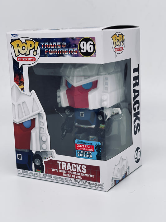 Funko POP Retro Toys 96 - TRACKS - Transformers 2021 Fall Convention Limited