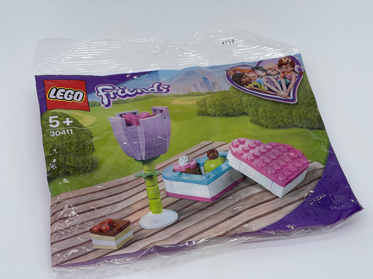 Polybag LEGO Friends "Pralinenschachtel & Blume (30411) - End of Toys Store
