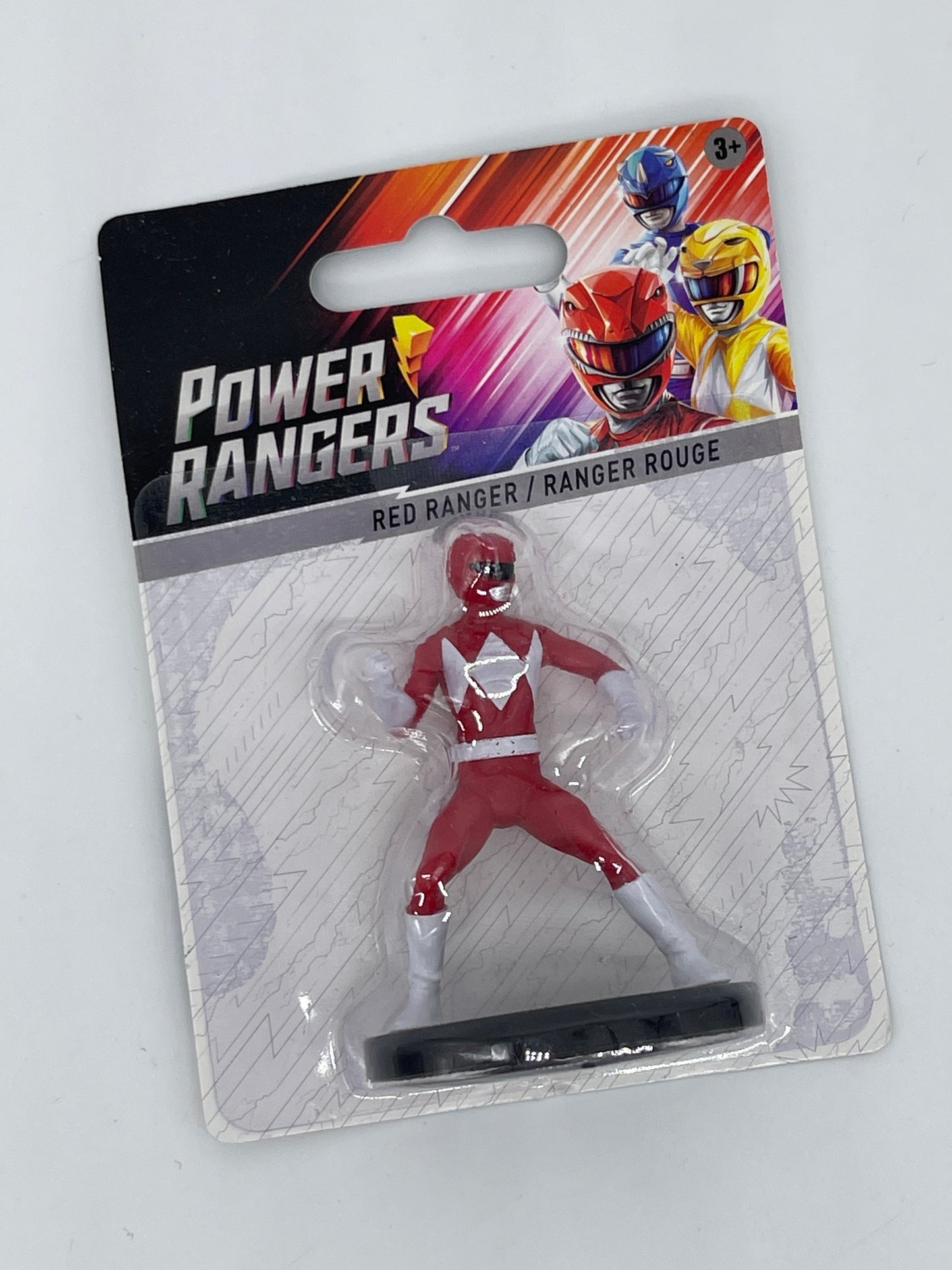 Power Rangers « Micro Figurines » Ranger rouge, bleu, noir, rose et vert (sélection)