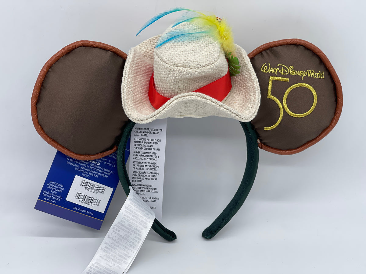 Disney Haarreif "Enchanted Tiki Room" Main Attraction Ohren 50 Jahre Disney - End of Toys Store