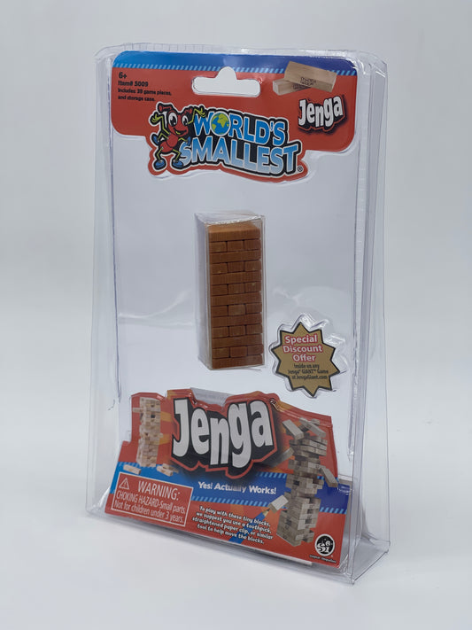 World's Smallest "Jenga Geschicklichkeitsspiel" voll spielbar (2021)