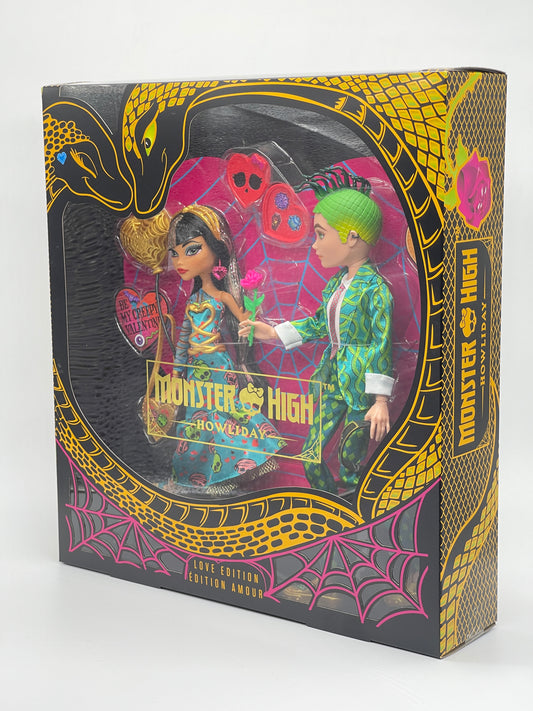 Monster High "Cleo and Deuce Howliday Love Edition 2 Pack" Mattel Creations (2023)