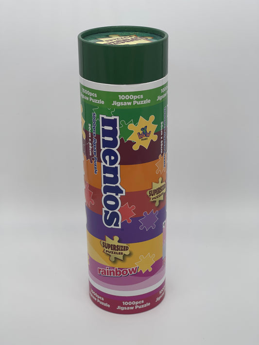 MENTOS Fresh goes better 1000 Teile Puzzle Röhre 50 x 68 cm Supersized Puzzel