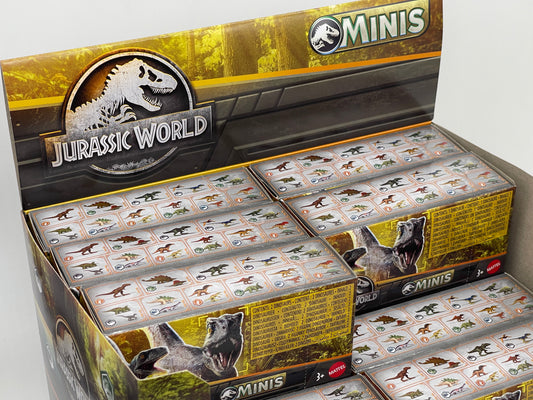 Jurassic World Minis - Mini Dinosaurier - Blindbox Wave 4 Auswahl Mattel (2023)