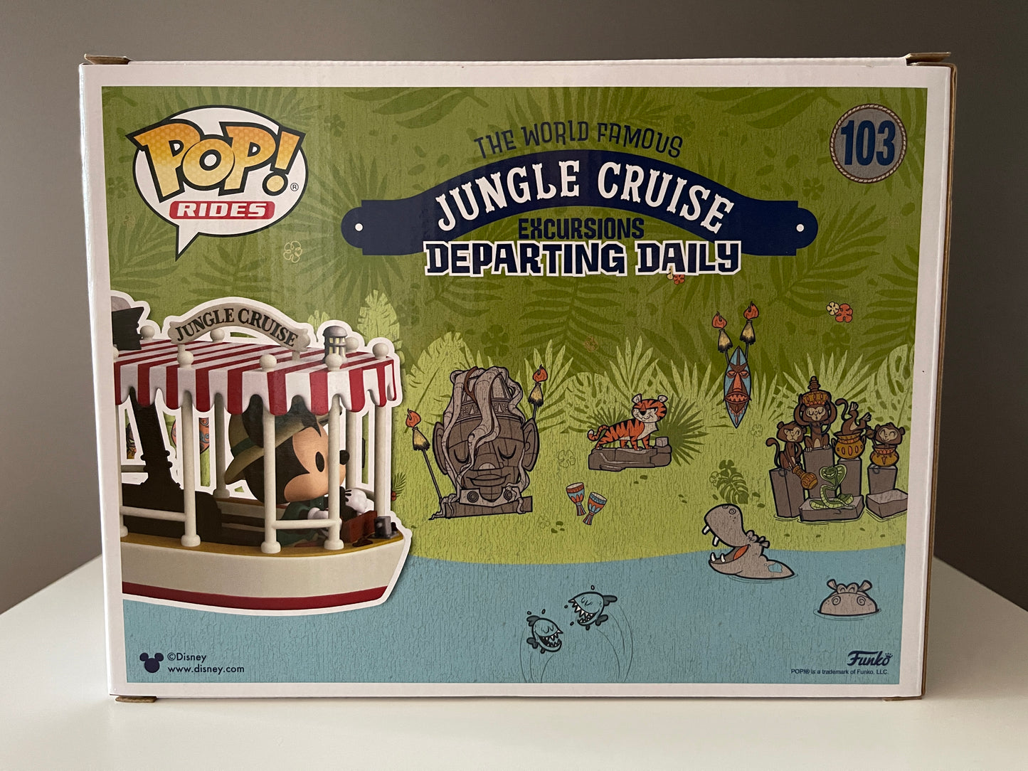 Funko POP Rides 103 Disney - JUNGLE CRUISE - Excursion au départ quotidien (2021)