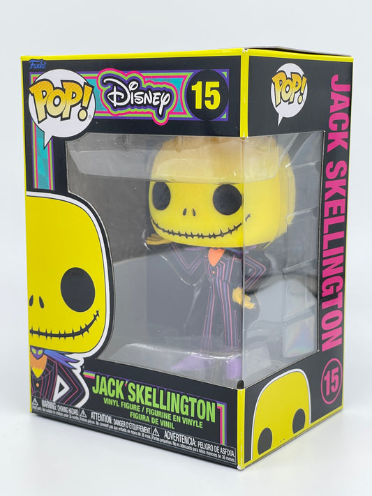 Funko POP "Jack Skellington" #15 Blacklight Nightmare before Christmas Disney
