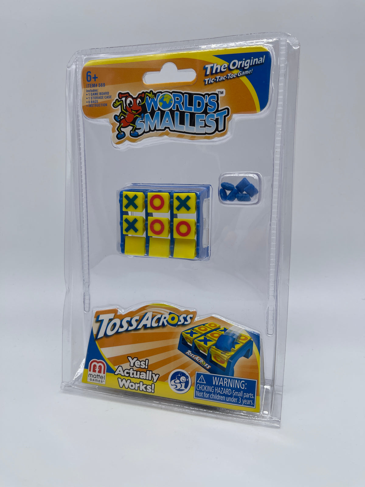 World's Smallest - Toss Across / Tic Tac Toe - Mattel Games 2019 - End of Toys Store