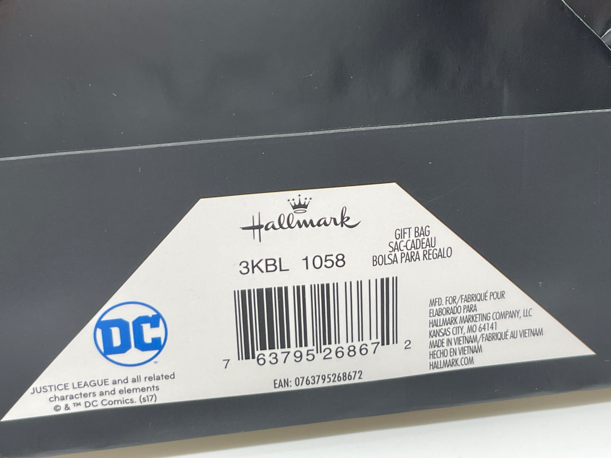 Justice League « Sac cadeau, sac, sac » Batman Superman par Hallmark