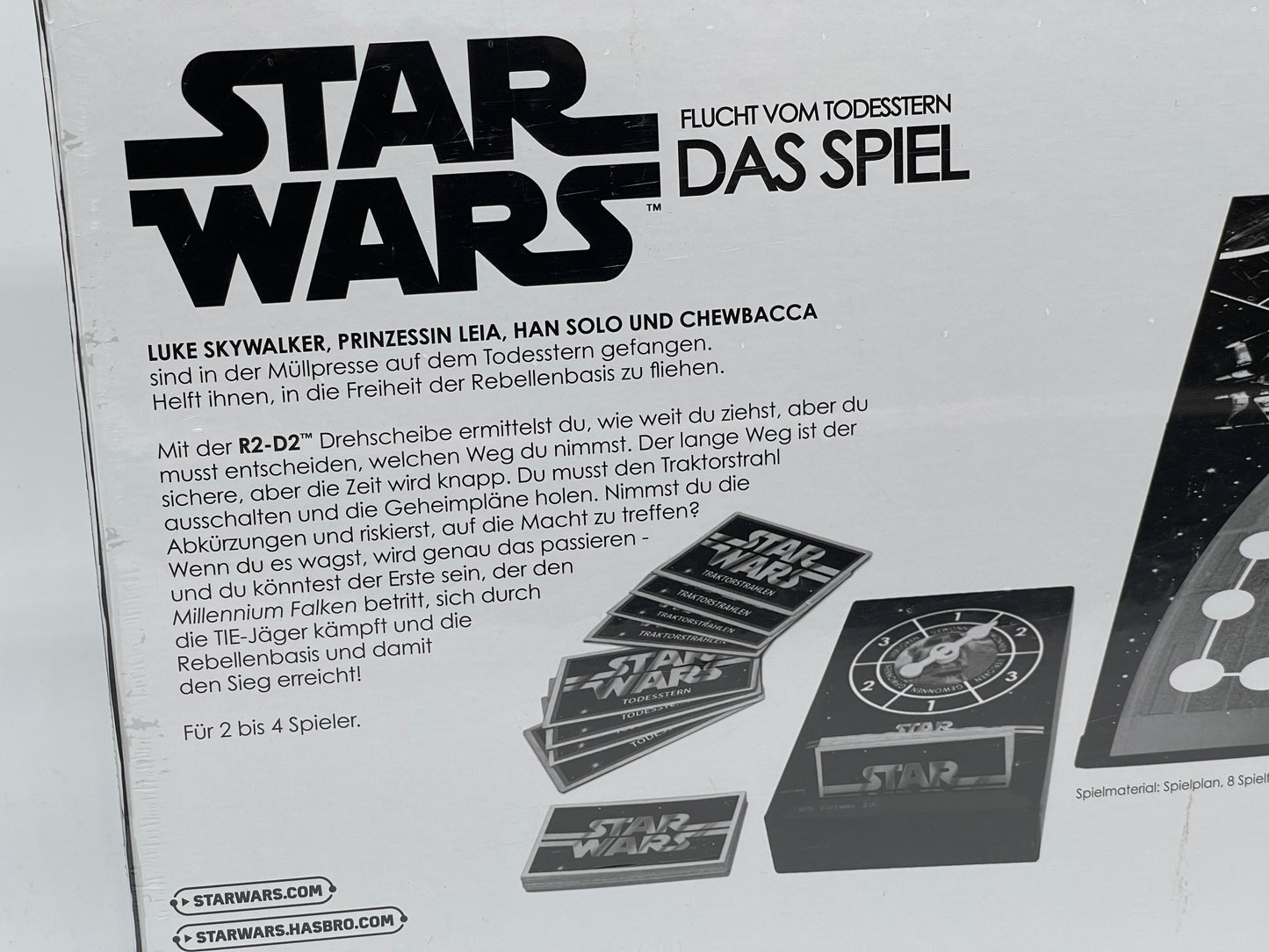 Star Wars "Flucht vom Todesstern" das Spiel mit Exklusiv Figur Grand Moff Tarkin