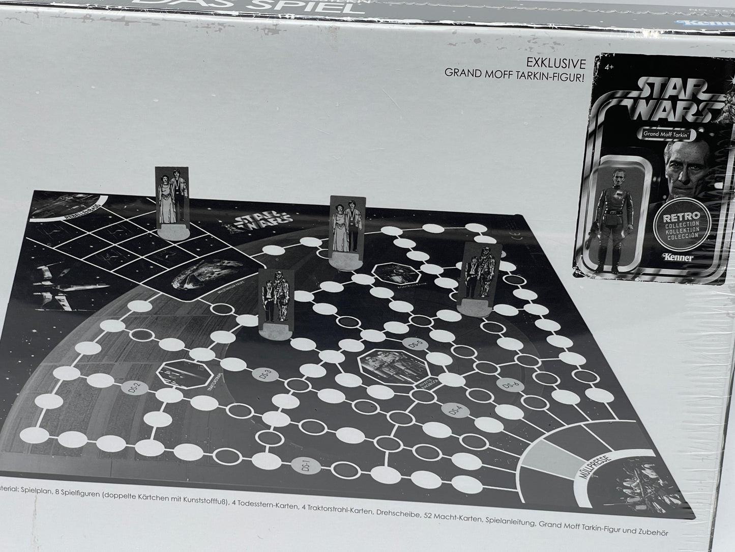 Star Wars "Flucht vom Todesstern" das Spiel mit Exklusiv Figur Grand Moff Tarkin