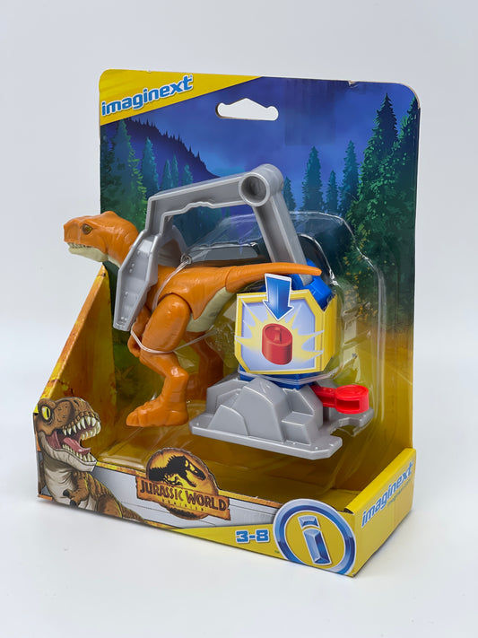 Jurassic World Dominion "Atrociraptor Tiger" - Baby Dinosaurier Imaginext (Mattel)