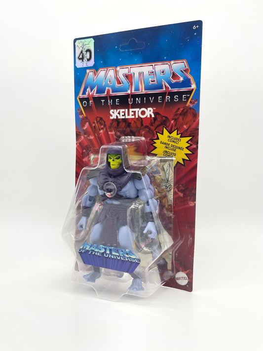 Masters of the Universe Origins "Skeletor 200x 40th Anniversary" unpunched MOTU