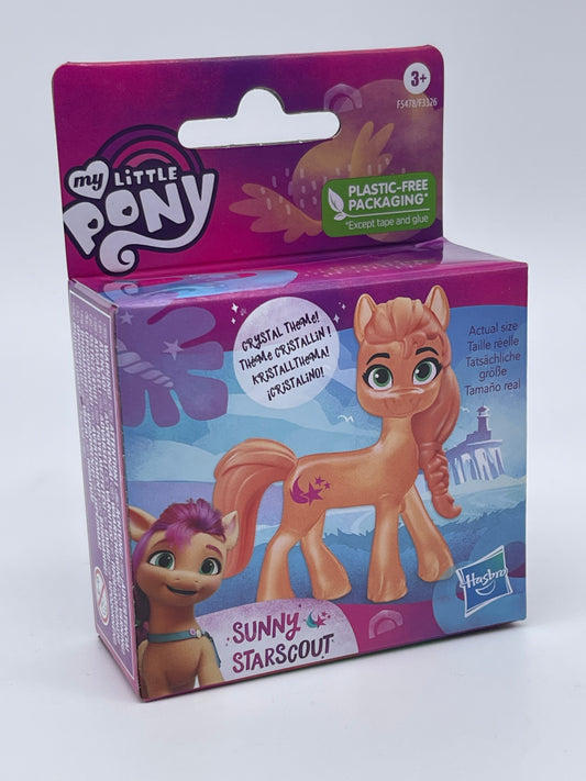 My Little Pony "Starscout, Trailblazer, Petals, Storm, Moonbow" Kristall Minifiguren