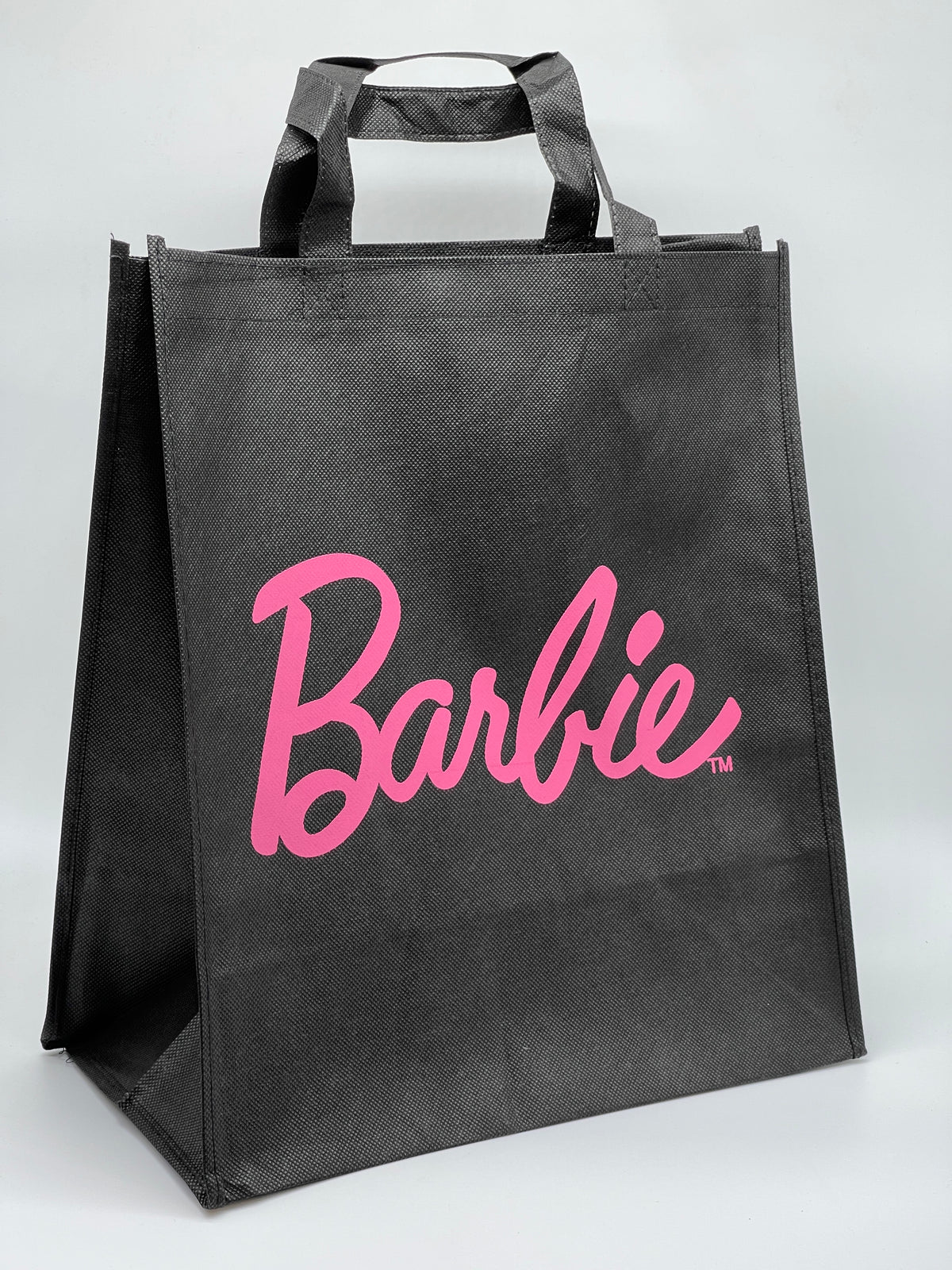 Sac de transport Barbie original avec logo Barbie noir/rose (Mattel)