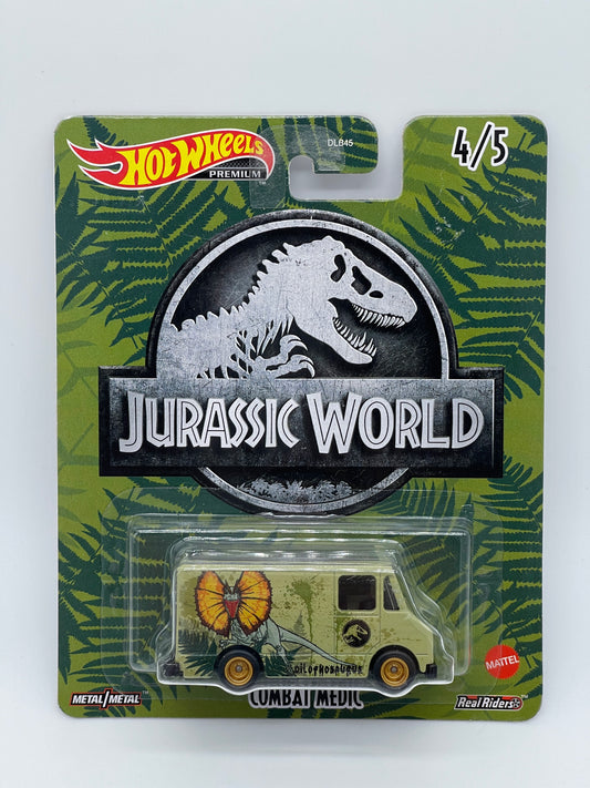 Jurassic World  Hot Wheels Premium Real Riders Fahrzeugauswahl (Mattel, 2021)