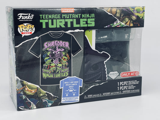Funko Tees Teenage Mutant Ninja Turtles T-Shirt + Shredder Diamond Target US