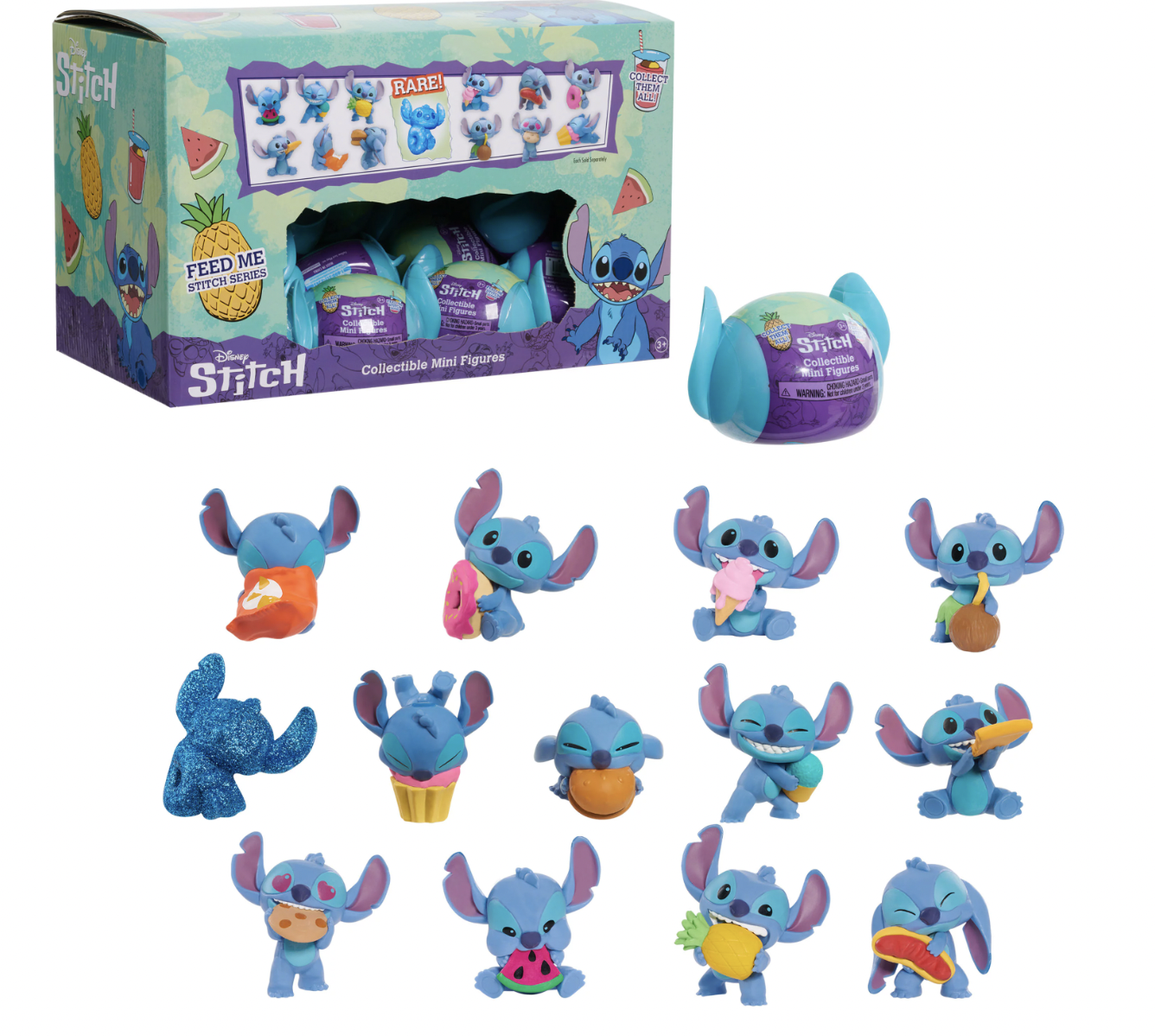 Figurines de collection Disney Lilo et Stitch « Mini Collectible Figure Blindbag » (2022)