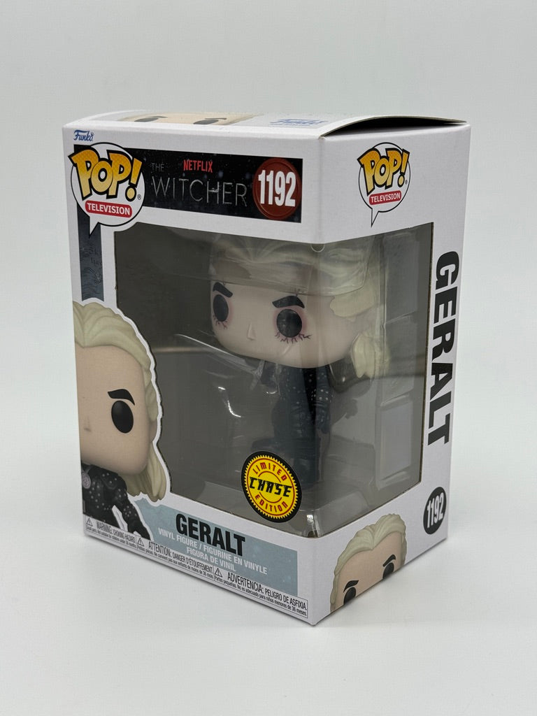Funko Pop! Television "Geralt" Limited Chase Edition The Witcher Netflix #1192