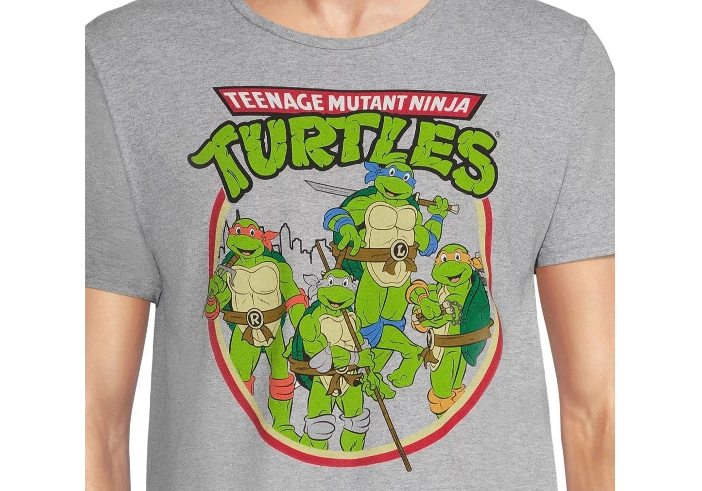 Teenage Mutant Ninja Turtles "Retro Look" T-Shirt Größe M (38-40)
