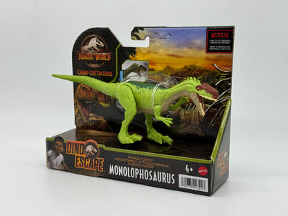 Jurassic World Camp Cretaceous "Monolophosaurus" Dino Escape Fierce Force Netflix
