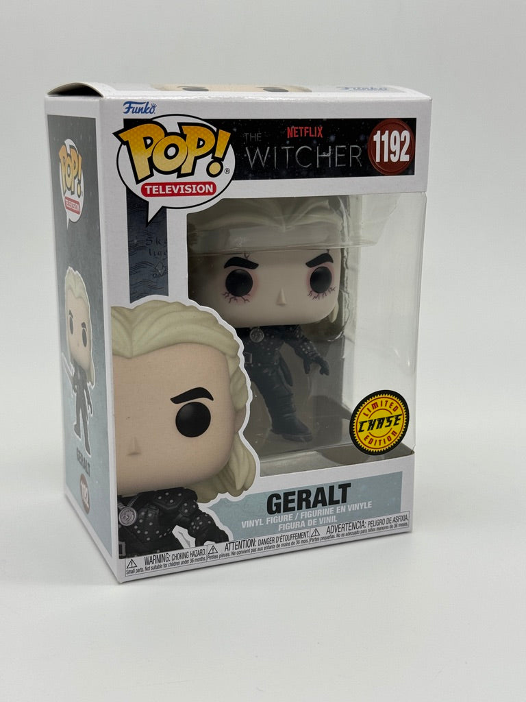 Funko Pop! Television "Geralt" Limited Chase Edition The Witcher Netflix #1192