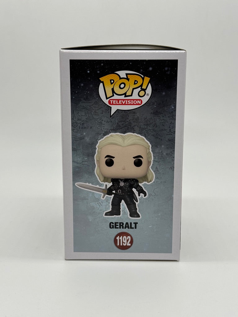 Funko Pop! Télévision « Geralt » Édition limitée The Witcher Netflix #1192 