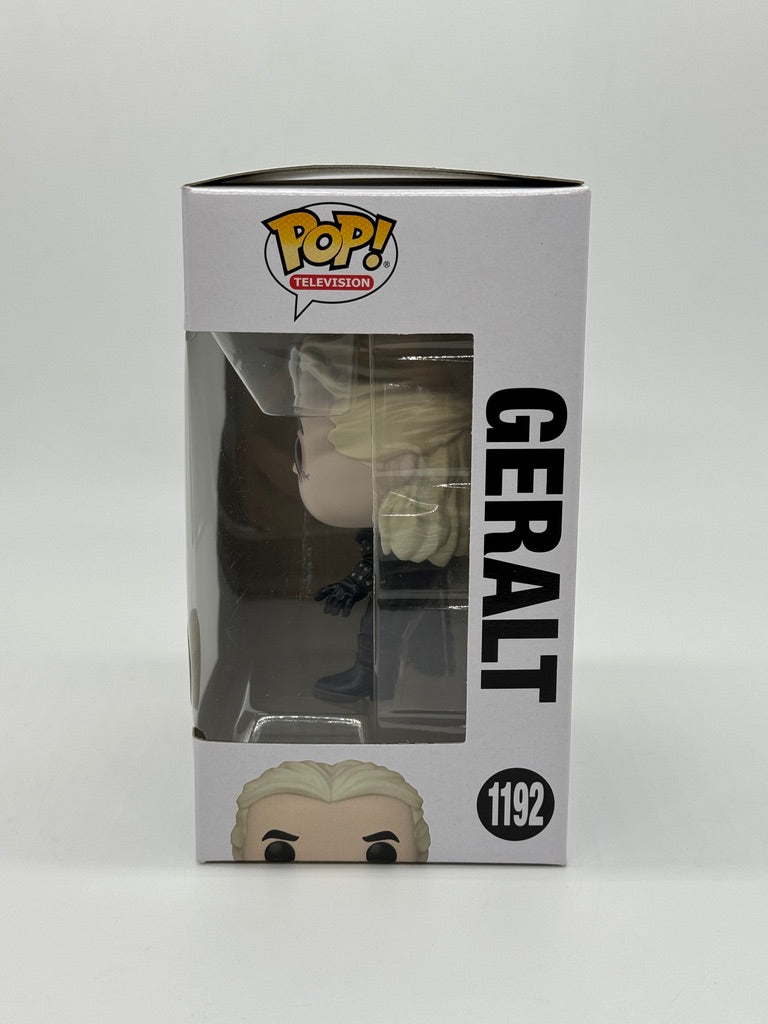 Funko Pop! Télévision « Geralt » Édition limitée The Witcher Netflix #1192 