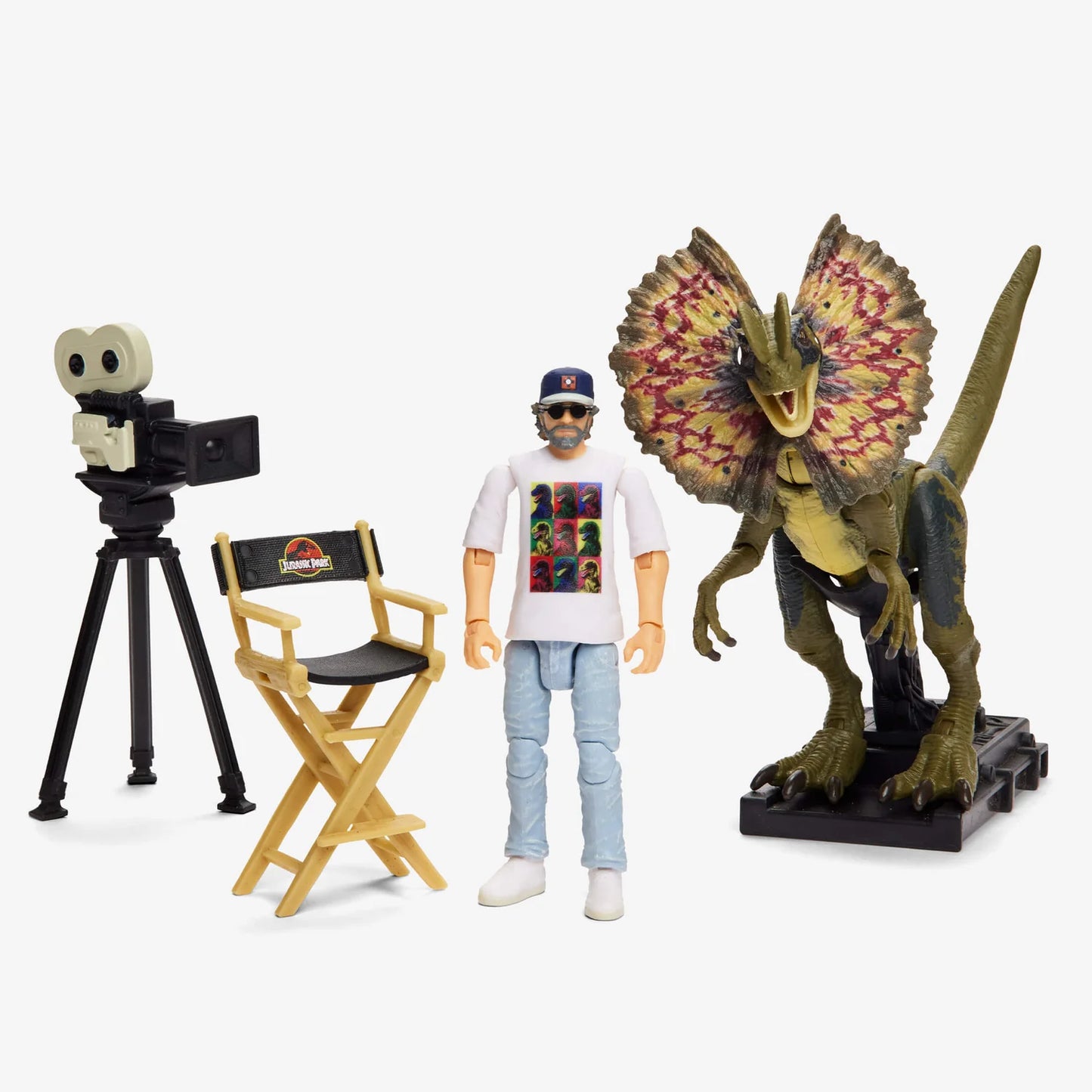 Jurassic Park "Steven Spielberg Figure" 30th Anniversary Mattel Creations SDCC Exclusive