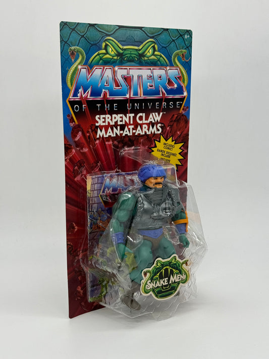 Masters of the Universe Origins "Serpent Claw Man-At-Arms" Snake Men unpunched (2023)