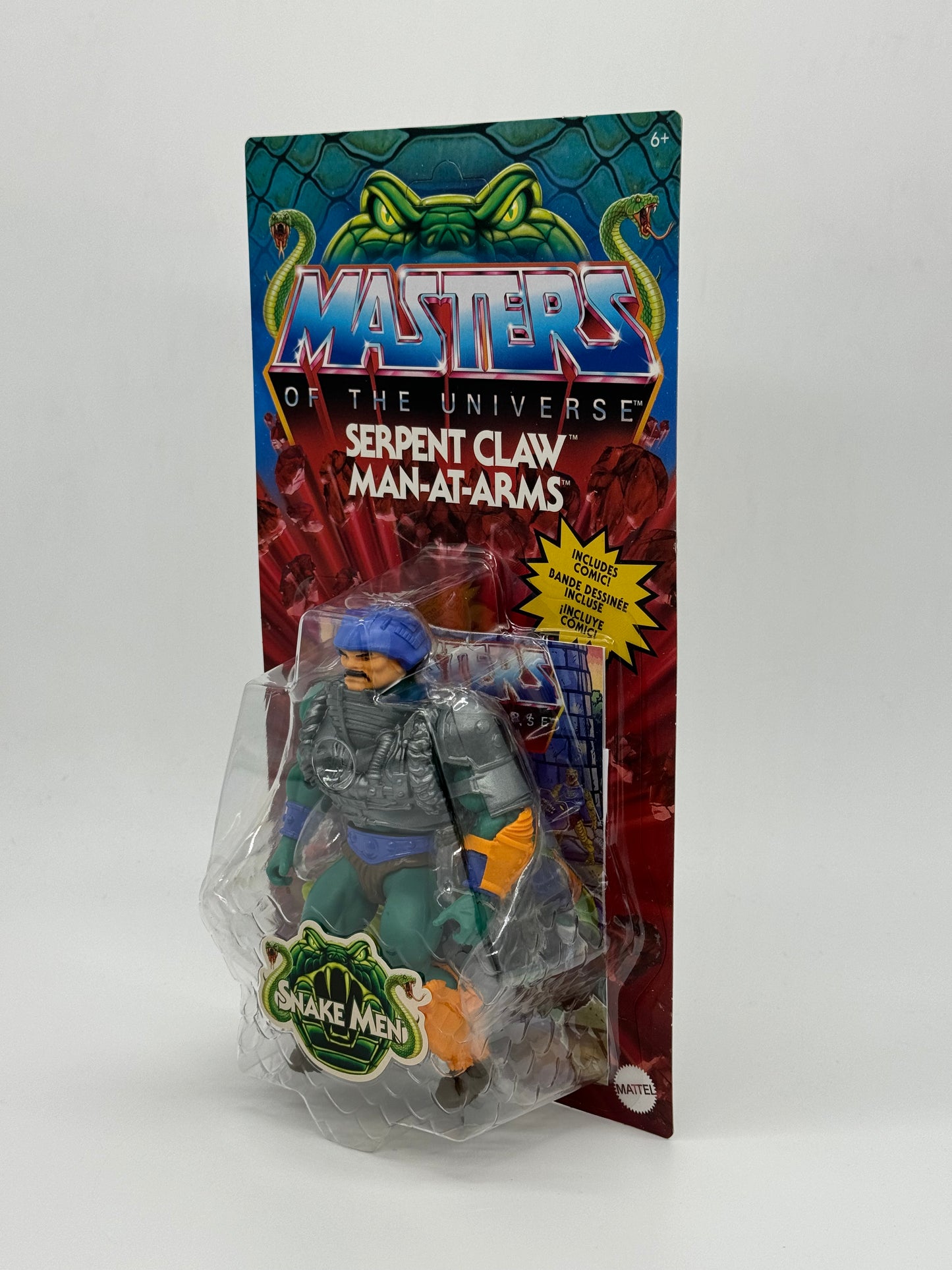 Masters of the Universe Origins "Serpent Claw Man-At-Arms" Snake Men unpunched (2023)