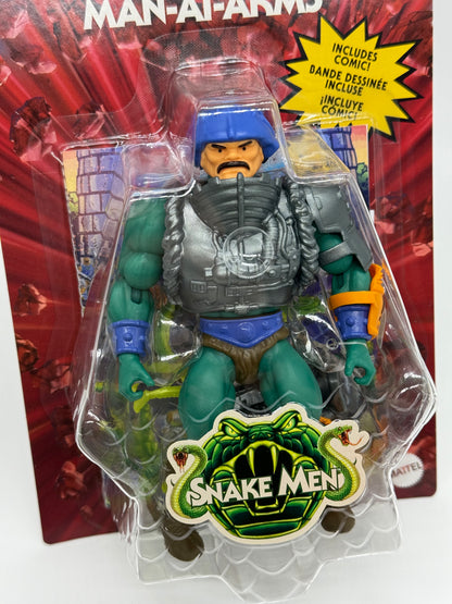 Masters of the Universe Origins "Serpent Claw Man-At-Arms" Snake Men unpunched (2023)