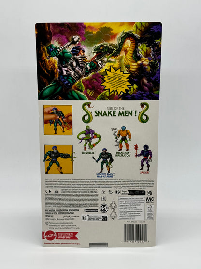 Masters of the Universe Origins "Serpent Claw Man-At-Arms" Snake Men unpunched (2023)