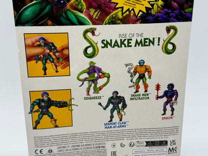 Masters of the Universe Origins "Serpent Claw Man-At-Arms" Snake Men unpunched (2023)