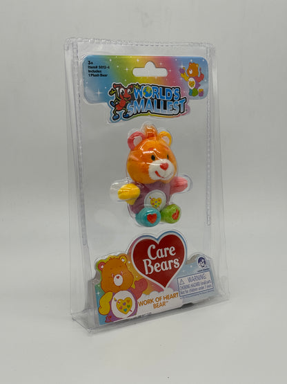 Worlds Smallest "Work of Heart Bear" Care Bears Glücksbärchi Bär Series 4 (2023)