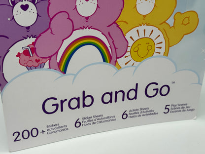 Care Bears Glücksbärchis "Grab and Go" Stickeralbum mit über 200 Sticker uvm.