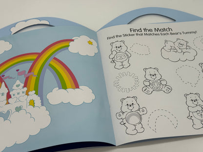 Care Bears Glücksbärchis "Grab and Go" Stickeralbum mit über 200 Sticker uvm.