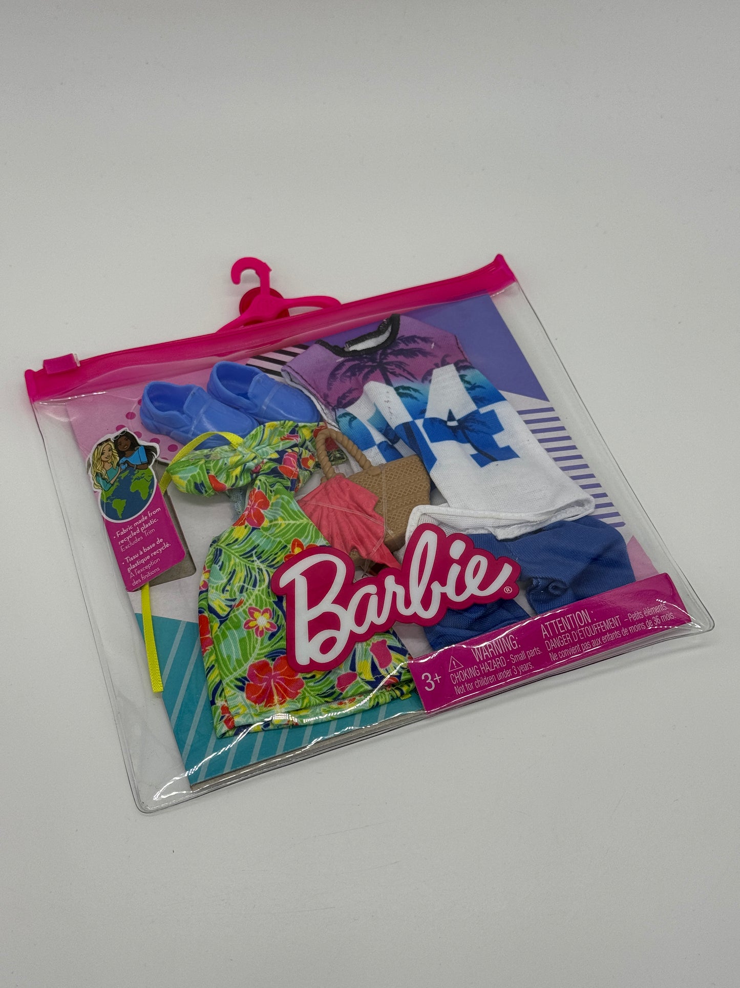 Barbie Ken Fashions Zubehör "Tropical Dress & Jersey" Big Pack mit Zubehör (Mattel)