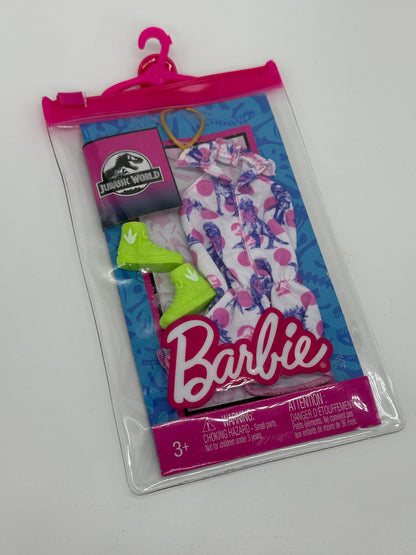 Barbie Accessories - Jurassic World Outfits - Different Variants Universal Studios 