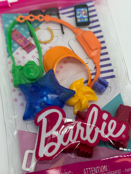 Barbie Fashions Zubehör "Kamera, Brille, Handy, Ballon, Stiefel u.v.m."