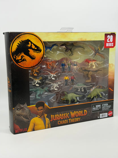 Jurassic World Chaos Theory "Set mit 20 Dinosauriern" Minis (2023)