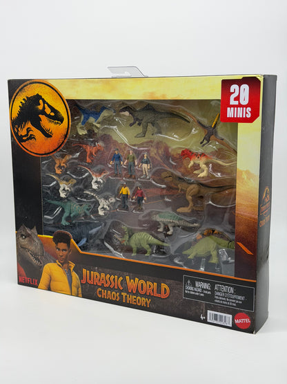 Jurassic World Chaos Theory "Set mit 20 Dinosauriern" Minis (2023)