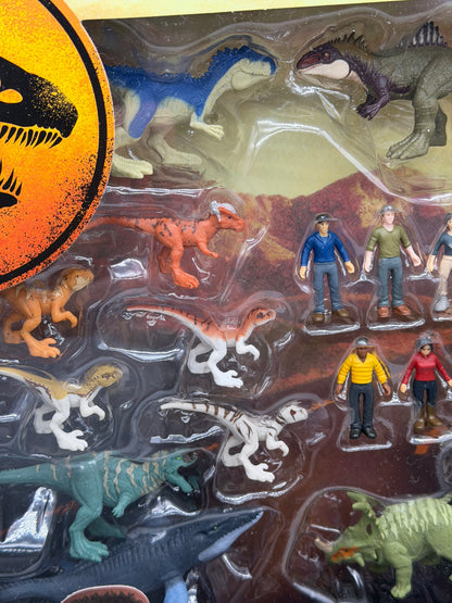 Jurassic World Chaos Theory "Set mit 20 Dinosauriern" Minis (2023)