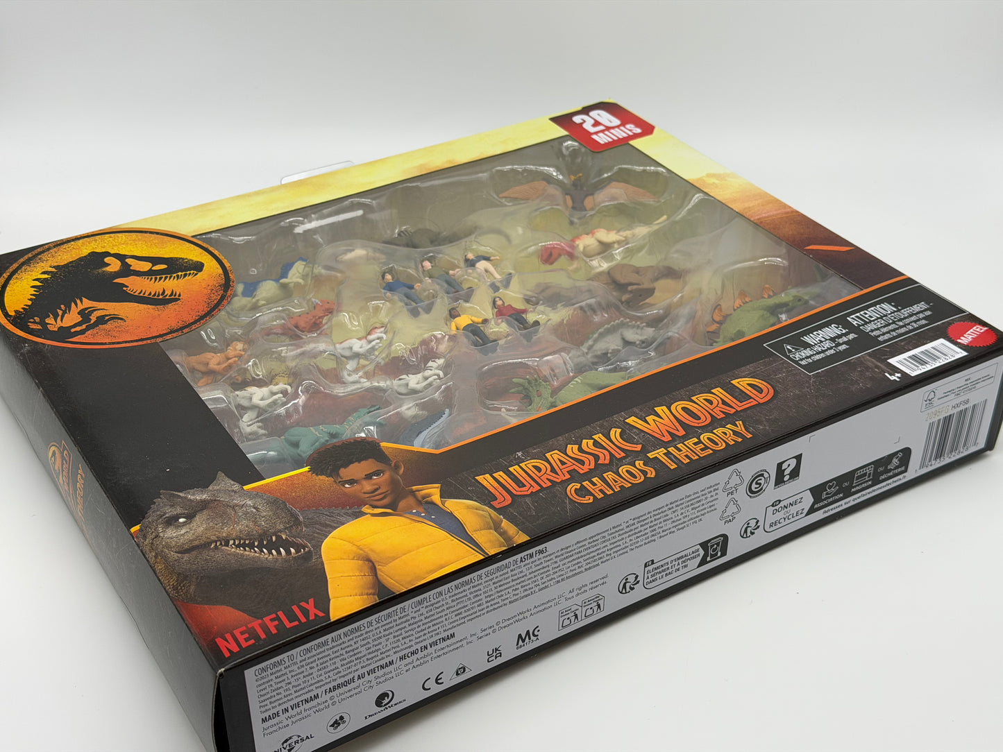 Jurassic World Chaos Theory "Set mit 20 Dinosauriern" Minis (2023)