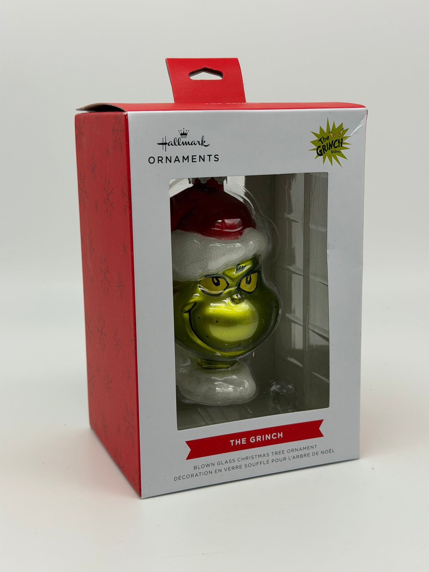 Hallmark Ornaments "The Grinch" Glas Ornament Weihnachtsbaum Ornament (2025)