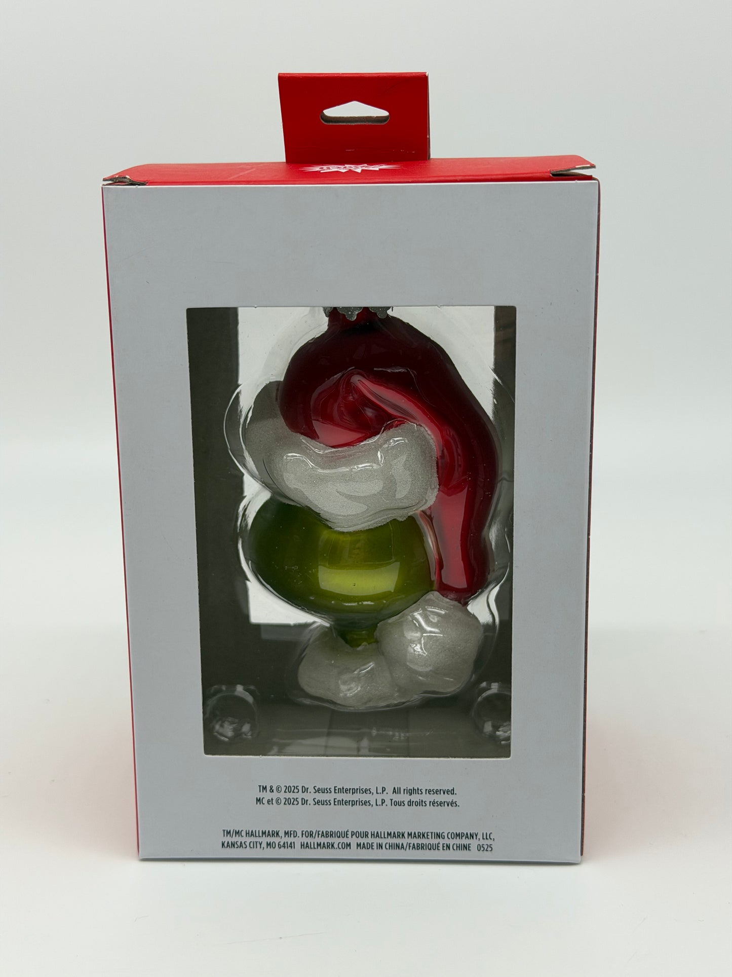 Hallmark Ornaments "The Grinch" Glas Ornament Weihnachtsbaum Ornament (2025)
